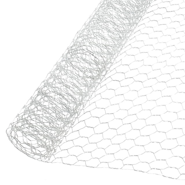 EIMELI Chicken Wire Mesh 35 * 100cm Wire Mesh Netting Wire Garden Wire Netting Fence Wire Craft Projects and Home Decors Rabbit Netting Fencing Cages Aviary Plant Craft Projects Home Use