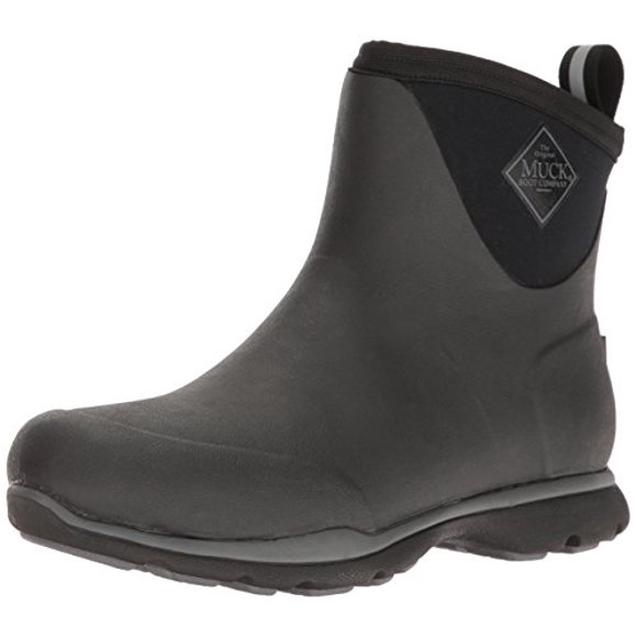 Botte Muck Arctic Excursion pour Homme, Botte Cheville d'Hiver en Caoutchouc