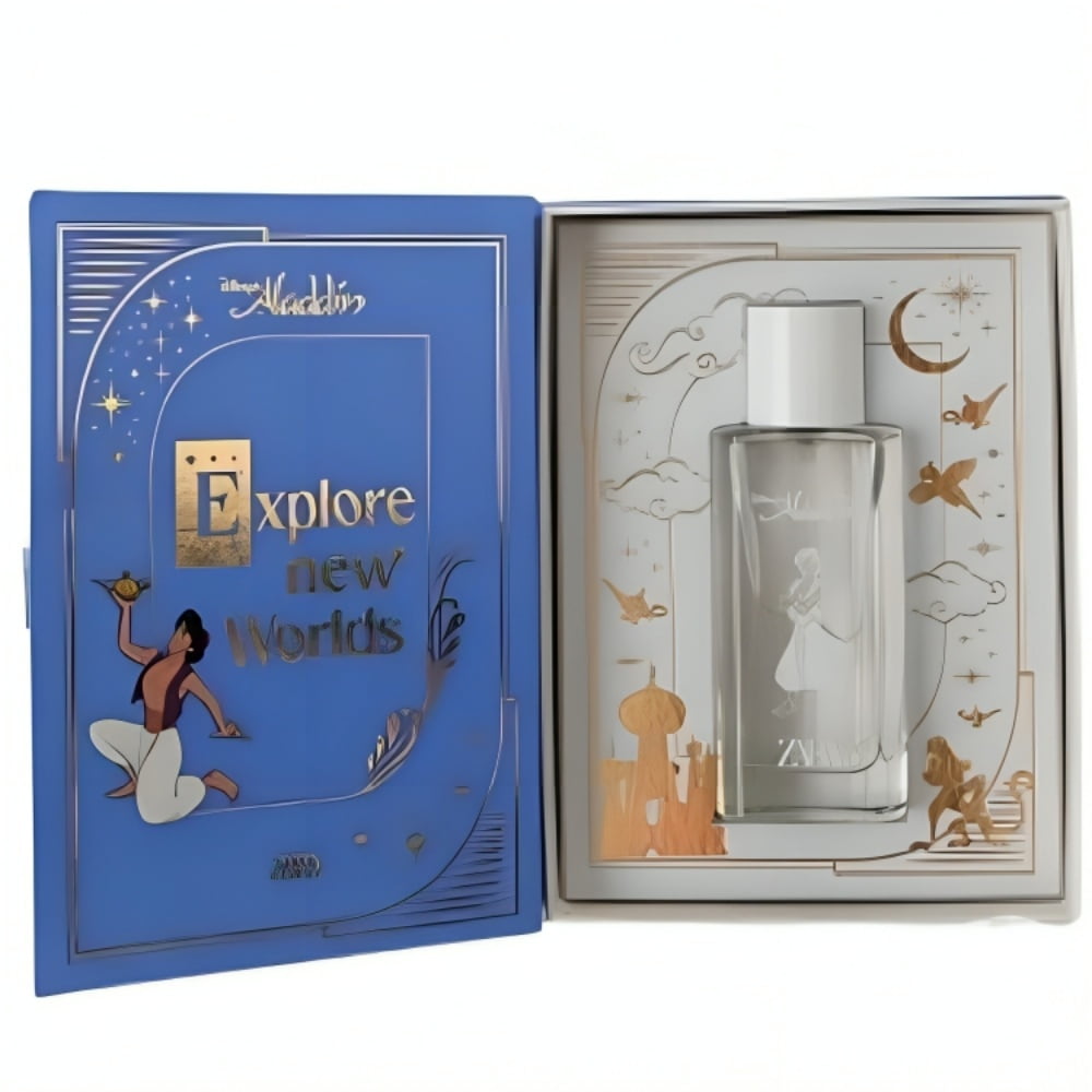 Zara Disney Aladdin Boys Cologne Kids Perfume Eau de Toilette Spray Fruity Woody Fragrance 40ml (1.35 fl oz)