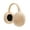 Beige, variant on Cheers.US Women's Cozy Plush Folding EarMuff, Thick, Soft, Thermal, Washable Detachable,Protect Ears, Anti-deformation, Anti-Cold,Winter Ear Caps for Outdoor
