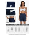 thumbnail image 5 of RELLECIGA Women's High-Waist Athletic Shorts with Pockets Yoga Workout Biker Shorts for Women, 5 of 8