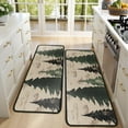 thumbnail image 4 of Kitchen Rugs Sets Of 2,Red and Green Christmas Pattern Anti Fatigue Kitchen Mat Rugs Non Slip Washable,Decorative Kitchen Floor Mats for Kitchen,Sink,Laundry,17"x47"+17"x47", 4 of 5