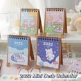 thumbnail image 2 of CAROOTU Mini Desk Calendar 2022 Arts Creative DIY Mini Calendar Cartoon Desktop Ornament Monthly Calendar, 2 of 6