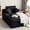 Dark Grey, variant on GAOHAPY 65"x45" Corduroy Boneless Chaise Lounge Sofa, Deep Seat Lazy Single Sofa Bed with Pillows, No Assembly Required for Living Room Bedroom