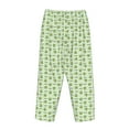 thumbnail image 5 of Goofa Green Avocado Printed Soft Pajama Pants for Women, Wide Leg Comfy Casual Lounge Yoga Pants-Small, 5 of 9