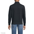 thumbnail image 2 of Lands' End Men's Bedford Rib Quarter Zip Sweater, 2 of 5