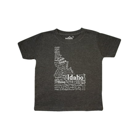 

Inktastic Idaho State word salad Gift Toddler Boy or Toddler Girl T-Shirt