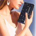 thumbnail image 3 of Case for FOXDOCK iPhone 15 Pro Glitter Zipper Wallet Case with Short Hand Strap, 3 of 4