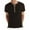 Black, variant on Meitianfacai Mens Tops Men's Solid Color Round Neck Half Button Pullover Casual Short Sleeve T-Shirt Short Sleeve Shirts for Men