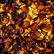Bond Lavaglass® - Round - Amber Sunset® 10 Lb Jar 4 Pack