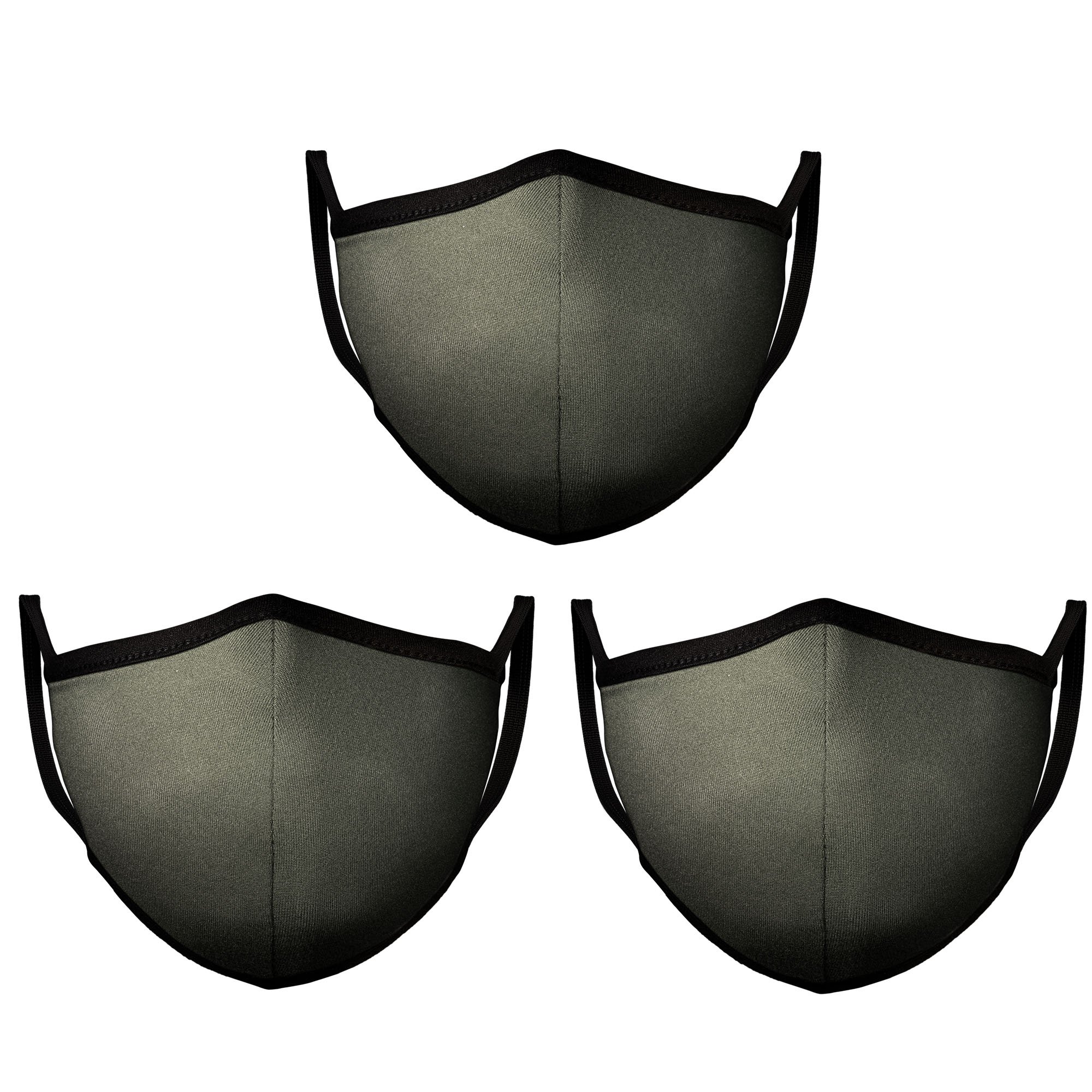 Mason Brand Mask Mason Brand Masks Olive 3 Pack Face Mask 100