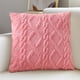 thumbnail image 4 of Fundas de cojín decorativas de 50 x 50 cm | Decoración de verano para sofá, cama, salón o dormitorio | Tejido de poliéster suave con cremallera | Rosa, beige, marrón, morado, naranja, gris, caqui,, 4 of 8