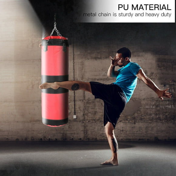 Kick Sandbag,Durable Oxford Cloth Empty Punching Sand Bag Training Tool for Boxing Fight Karate
