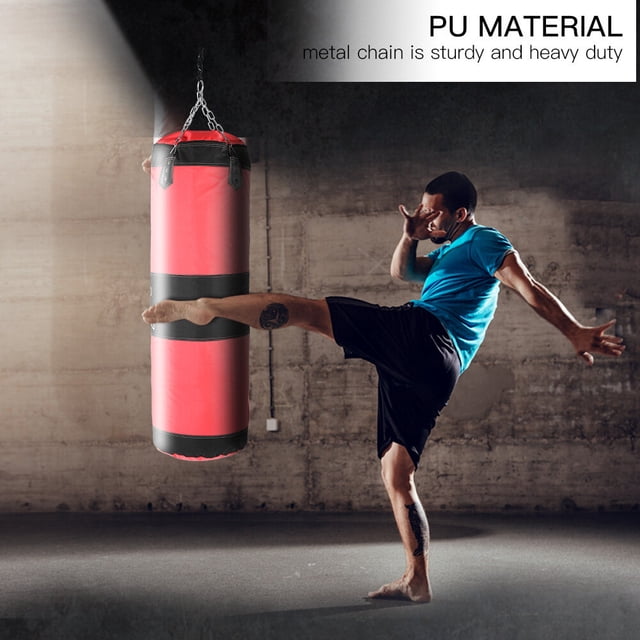 Kick Sandbag,Durable Oxford Cloth Empty Punching Sand Bag Training Tool for Boxing Fight Karate