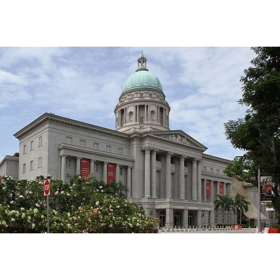 24x36 gallery poster, The National Gallery Singapore oversees the worlds largest public collection of Singapore and Southeast Asian art