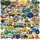 thumbnail image 1 of 50 Pcs Engineering Vehicle Stickers,Transportation Vehicle Stickers for Boys, Vinyl Waterproof Stickers for Book Luggage Phone Skateboard Laptop, 1 of 4
