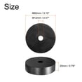 thumbnail image 2 of 4 Packs Rubber Spacers 80mm OD, 12mm ID, 20mm Height Round Anti Vibration Spacer Thick Rubber Washers, 2 of 6