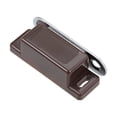 thumbnail image 3 of Uxcell Magnetic Latch Catch with Strike Plate Plastic Brown 16 Pack, 3 of 6