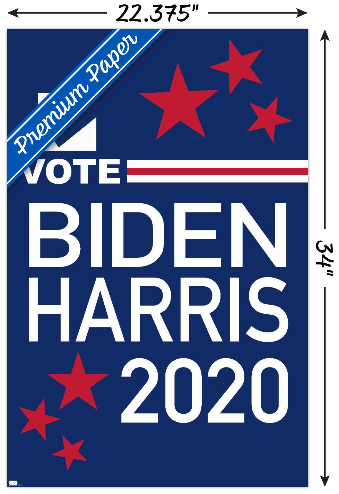 Trends International Vote - Biden/Harris 2020 Wall Poster 22.375" x 34" Premium Unframed Version