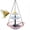 Pink, variant on Hanging Solar Bird Bath Fountain, Solar Powered Cascading Outdoor Water Fountain, Hanging Bird Bath with Water for Outdoors Garden Patio Backyard Lawn Decor