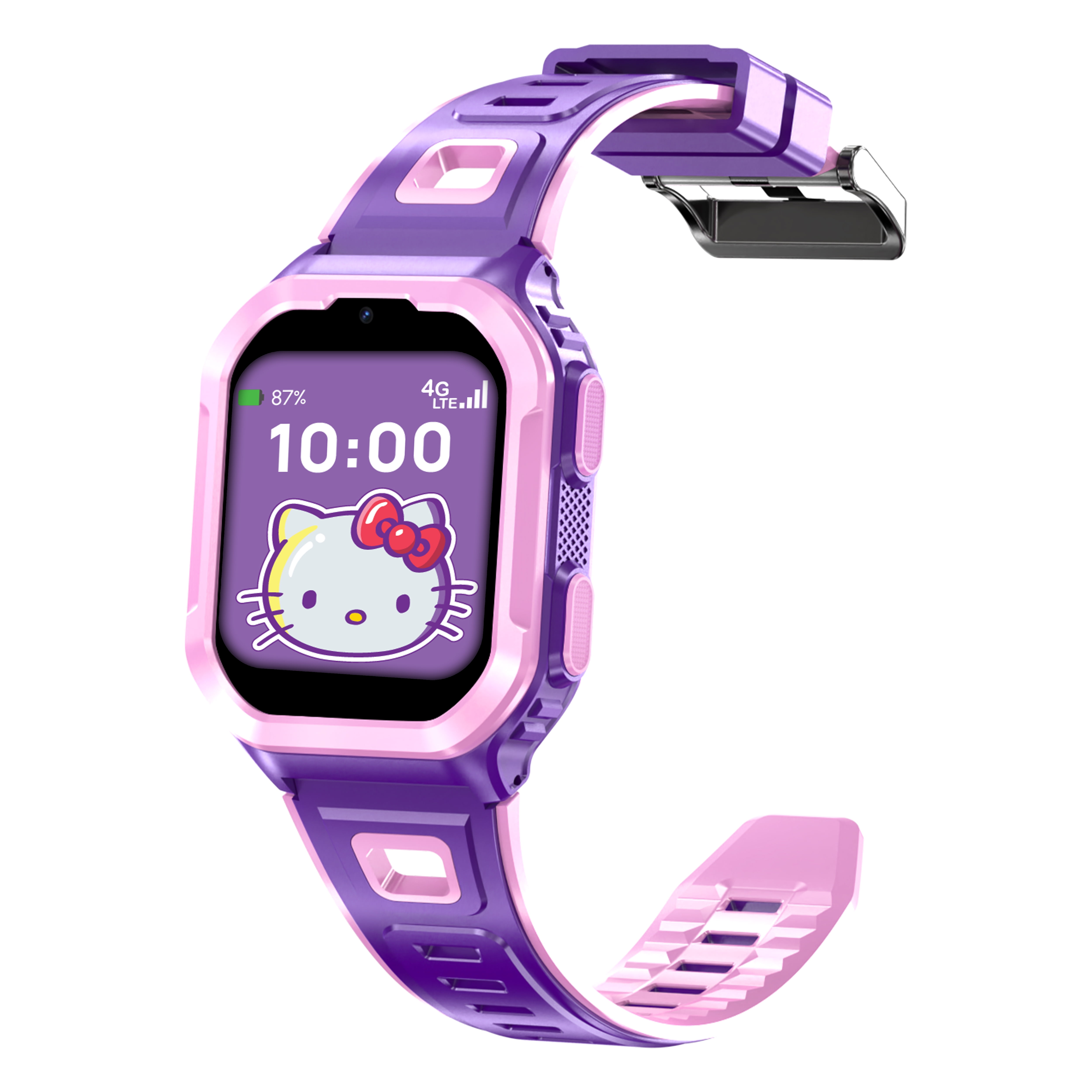 Hello Kitty 4G Unisex Child Smart Watch in Purple - Walmart.com