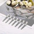 thumbnail image 4 of 50 Pack 1.75 Inches Single Prong Curl Metal Hair Clips For Dreads Lock Clips Hair Alligator Clips Silver Section Clips Metal Alligator Clips Hair Pins, 4 of 5