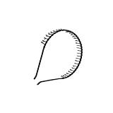 - Dickness Cool Mens Metal Toothed Sports Football Soccer Hair Headband Alice Band Black