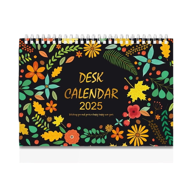 Small Desk Calendar Standing Desk Calendar Jan Dec Flip Desktop Calendar Desk Calendar Small Monthly Desk Calendar For Home And School