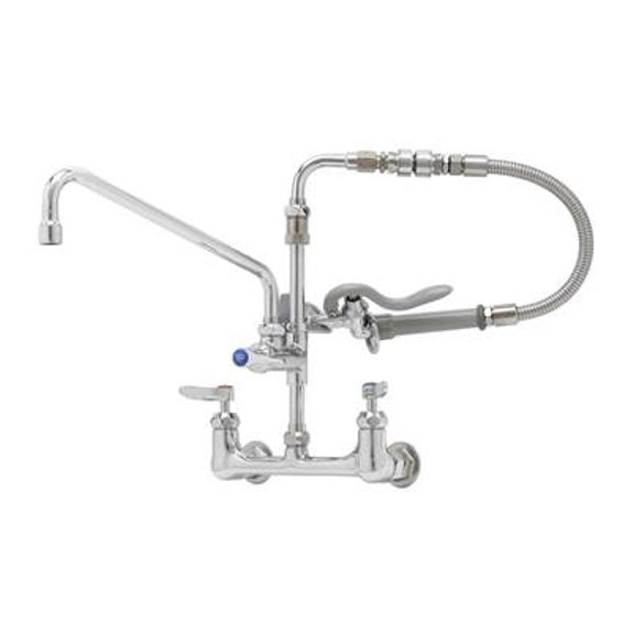 T&S BRASS B-0184 - 8 Wall Mount Mixing Faucet