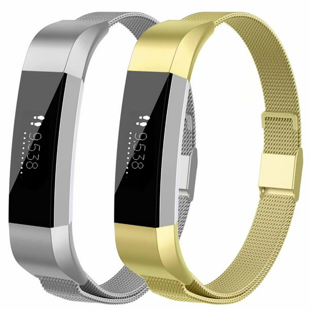 Compatible for Fitbit Alta Band and Fitbit Alta HR Steel Metal with Unique Magnet Clasp for Women Men - Walmart.com