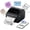Grey, variant on Shipping Label Printer, 4x6 Thermal Label Printer for Small Business - D450 Thermal Printer Compatible with Android, iOS, Windows & , , , , Shopify, UPS,FedEx