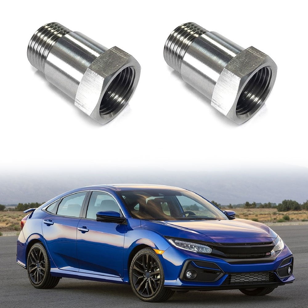 LEERUI 2Pcs Car Oxygen O2 Sensor Adapter CEL Fix Check Engine Light