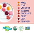 thumbnail image 4 of YumEarth Organic Pops Variety Pack, MDA05&nbsp;60 Fruit Flavored Favorites Lollipops, Allergy Friendly, Gluten Free, Non-GMO, Vegan, No Artificial Dyes, 4 of 5