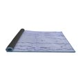 thumbnail image 2 of Ahgly Company Indoor Square Solid Blue Modern Area Rugs, 5' Square, 2 of 4