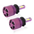 thumbnail image 4 of 1 par Lámpara Antiniebla LED de Delantero Drl para Vehículos, 6500K Color Morado H7, 4 of 7