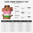thumbnail image 5 of Pofeuu Watermelon Print Sports Bra for Women Sexy Vest Yoga Running Gym Fitness Crop Bras Tops-Small, 5 of 8