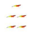 thumbnail image 3 of Advancent 35 unids/set cebos simulación paraguas anzuelos señuelos océano pesca amarillo 3,0 Type2 NO2, 3 of 6