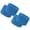 Sky Blue, variant on COUVER 2.5 Inch Solid Terry Cotton Athletic Sweat Wristbands Army Green 2 Pairs (Mens)