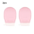 thumbnail image 3 of Bearachild 2 uds guantes de baño guante de baño exfoliante masaje Facial corporal toalla multicolor accesorios para la piel muerta rosa Type3 NO3, 3 of 6