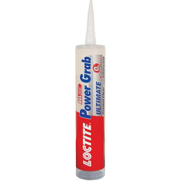 Loctite Power Grab 9 Oz. Crystal Clear Ultimate Construction Adhesive