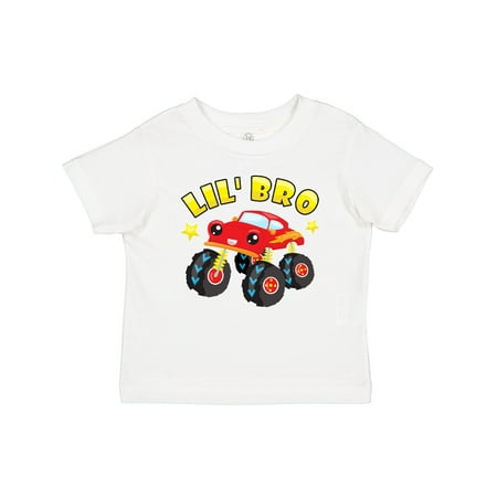 

Inktastic Monster Truck Little Bro Gift Baby Boy T-Shirt