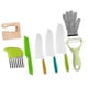 thumbnail image 5 of Juego de cuchillos para niños, herramientas de cocina para niños pequeños, juego de utensilios de cocina para actividades de aprendizaje, juguetes de 8 piezas, 5 of 8
