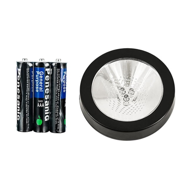 Base de Cóctel LED Sunnimix Posavasos Luces de Colores Batería Negra