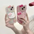 thumbnail image 6 of original  Hello Kitty Stand Phone Case For iPhone 14 11 13 12 Pro Max XR XS 7 8 Plus SE 2 Shockproof Cover  Accessories, 6 of 6