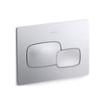 thumbnail image 2 of Kohler  2 x 4 in. Cue Flush Actuator Plate for Wall Tank & Carrier System - Vibrant French Gold, 2 of 5