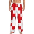 thumbnail image 2 of Lsque Red Cross 1 Print Men's Pajama Pants, Lounge Pant - Comfortable Home Wear,Elastic Waistband, Stylish Design-Medium, 2 of 9