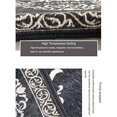 thumbnail image 2 of Jinsinto Stair Mats Jacquard Rectangular Stair Rugs Stair Mats 2pcs 24×65cm new upgrade: bottomless: plus 3cm hem, 2 of 5