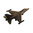 thumbnail image 3 of Bronze F-16 Fighter Jet Collectible Diecast Pencil Sharpener USAF Navy Vet Gift, 3 of 6