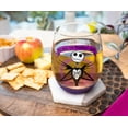 thumbnail image 5 of Disney Nightmare Before Christmas "All Hail Pumpkin King" Stemless Wine Glass, 5 of 7
