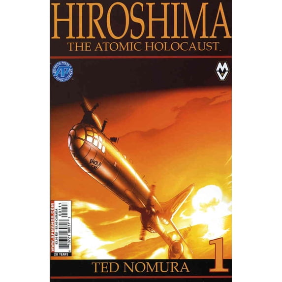 Hiroshima the Atomic Holocaust the Black Rain of Ruin #1 VF ; Antarctic Comic Book